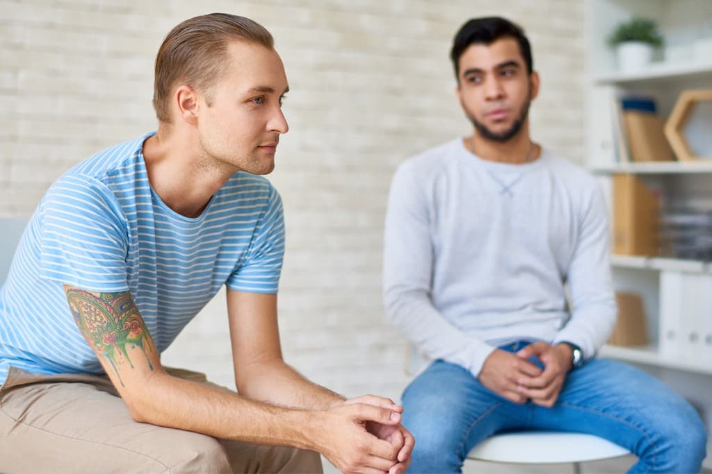 Therapy session at Williamsville Wellness Inpatient Addiction Treatment In VA