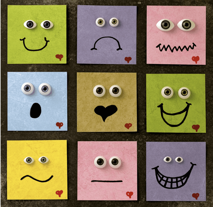 Sticky Notes Emotional Regulation