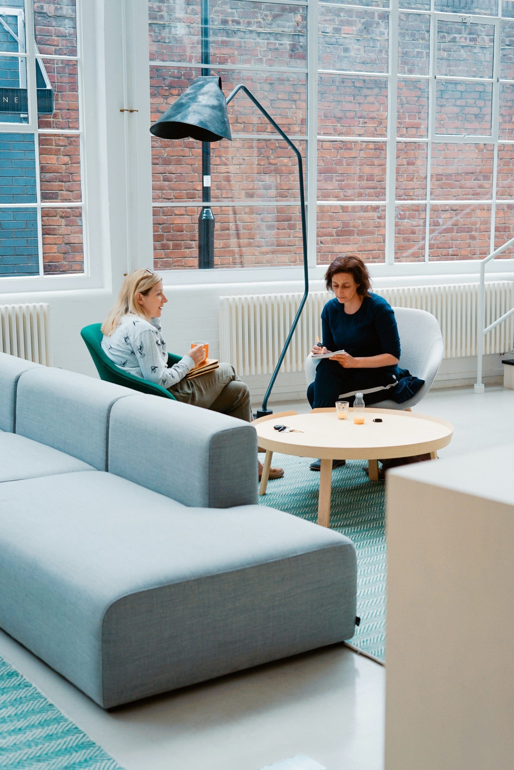 Comfortable therapy room at Williamsville Wellness